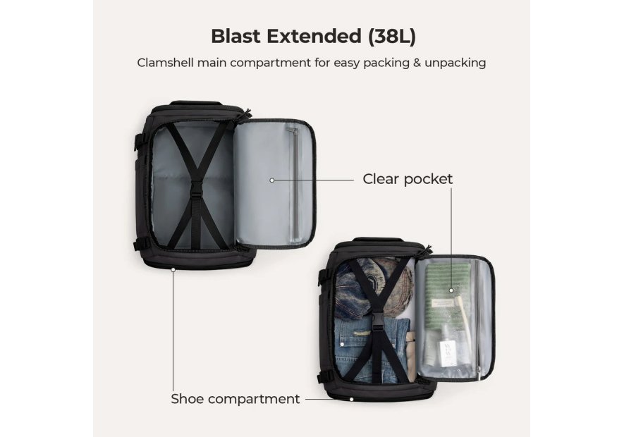 Elite Bagage BM030109 sac de voyage/sac à dos underseater bagsmarth sac cabine