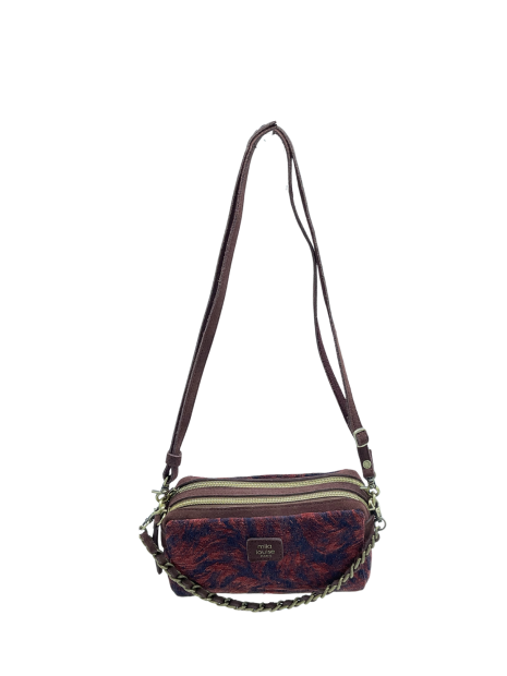Mila Louise MAMA XS JN2 - POLYESTER - AUBURN trotteur xs double zip sacs-a-mains