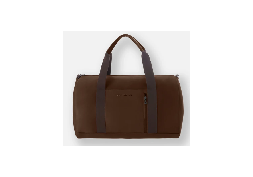 Les Ateliers Foures 9910 - CUIR DE VACHETTE - COGNAC sac de voyage polochon 24heures argos baroudeur Sacs de voyage