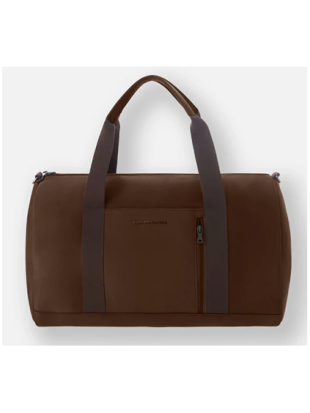 Les Ateliers Foures 9910 - CUIR DE VACHETTE - COGNAC sac de voyage polochon 24heures argos baroudeur Sacs de voyage