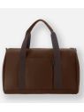 Les Ateliers Foures 9910 - CUIR DE VACHETTE - COGNAC sac de voyage polochon 24heures argos baroudeur sacs-de-voyage