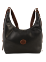 Frandi 833.05 - CUIR DE VACHETTE - NOIR sac besace frandi taille m made in france sacs-a-mains