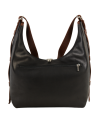 Frandi 833.05 - CUIR DE VACHETTE - NOIR sac besace frandi taille m made in france sacs-a-mains