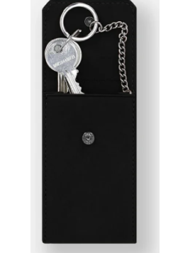 Les Ateliers Foures 9131 - CUIR DE VACHETTE - NOIR étui clefs cuir les ateliers fourès baroudeur etui cles