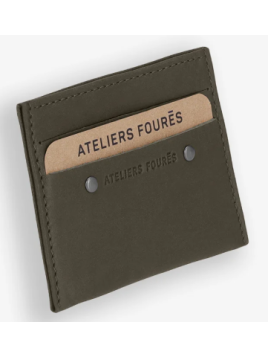 Les Ateliers Foures 930X - CUIR DE VACHETTE - BRONZE porte cartes rfid les ateliers fourès baroudeur p.cartes credit