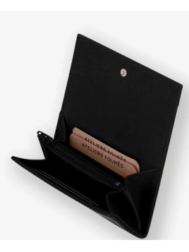 Les Ateliers Foures B25_2 porte monnaie les ateliers fourès baroudeuse rabat pmpb