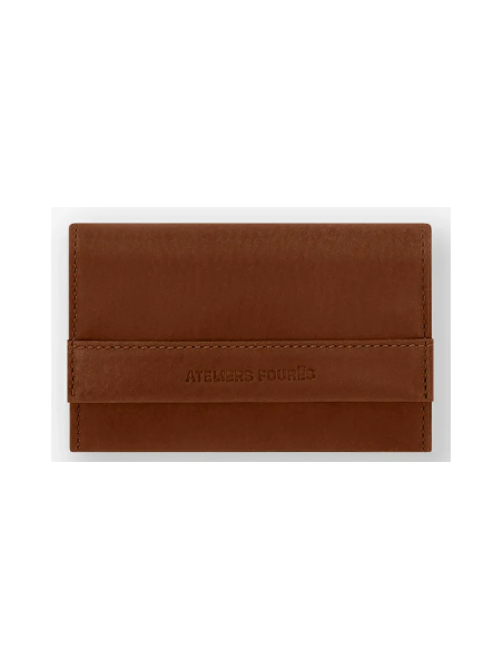 Les Ateliers Foures B25_2 porte monnaie les ateliers fourès baroudeuse rabat pmpb