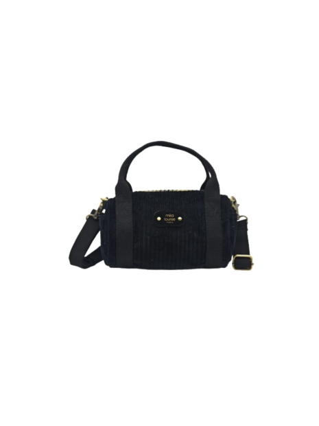 Mila Louise BEE VFR1 - POLYESTER - NOIR mini sac polochon bee sacs-a-mains