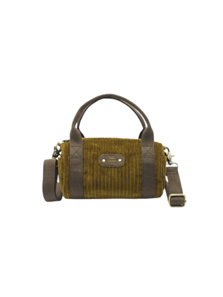 Mila Louise BEE VFR1 - POLYESTER - KAKI FUME mini sac polochon bee Sacs à mains