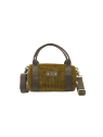 Mila Louise BEE VFR1 - POLYESTER - KAKI FUME mini sac polochon bee sacs-a-mains
