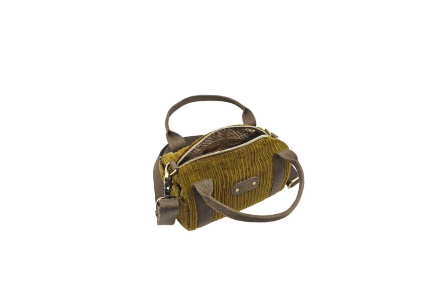 Mila Louise BEE VFR1 - POLYESTER - KAKI FUME mini sac polochon bee Sacs à mains