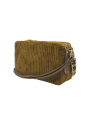 Mila Louise TROTTY VFR1 - POLYESTER - OCRE mini sac zip sacs-a-mains