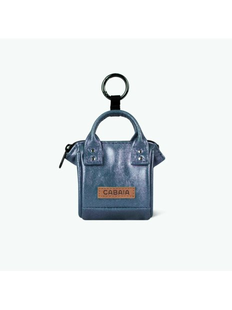 Cabaïa MINI POUCH - POLYESTER - LARISSA porte cles/etui ipod  gris gris de sac pcles-breloque