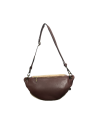 Mila Louise PETRA T. - CUIR DE VACHETTE - OC banane shearling sacs-a-mains