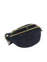 Mila Louise PETRA M VFR1 - POLYESTER - NOIR banane porté travers sacs-a-mains