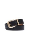 Lancel A13510 - CUIR DE VACHETTE - NOIR ceinture femme reversible lancel opéra ceintures