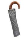 Maison Pierre Vaux VX-2206 - POLYESTER - NOIR CARRE parapluie pliant auto homme mini canne bois pliant-h