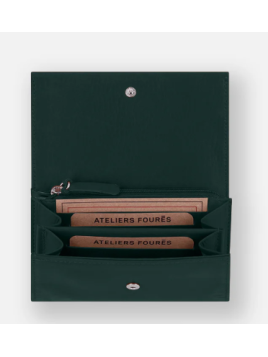 Les Ateliers Foures B55. - CUIR DE VACHETTE - CEDRE les ateliers fourès- baroudeuse- porte monnaie Porte-monnaie Femme