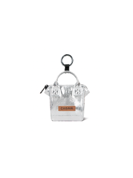 Cabaïa PICO porte cles/etui ipod gris gris de sac p.cles breloque