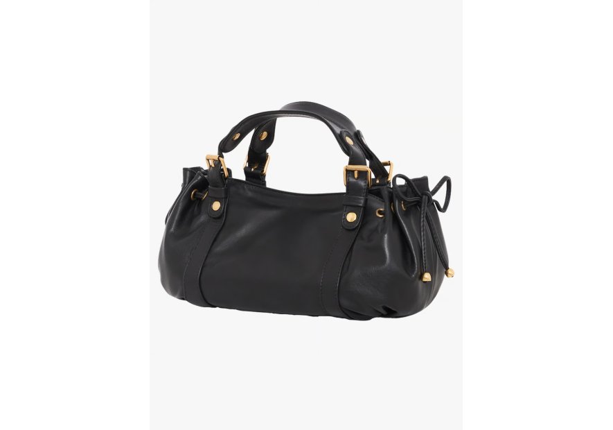 Gerard Darel 12H/410 - CUIR DE VACHETTE - NOI sac porté travers le 12h gérard darel Sacs à mains