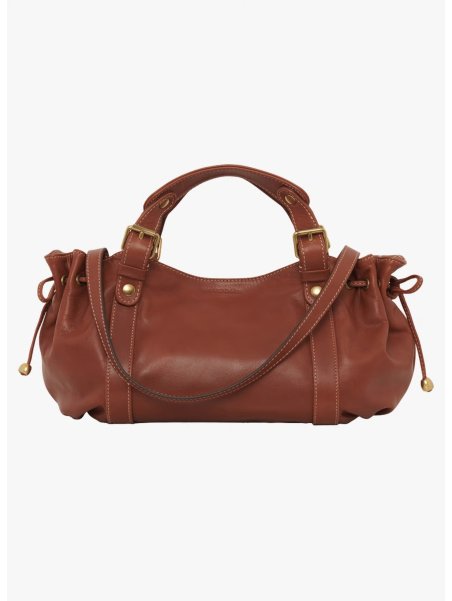 Gerard Darel 12H/410 - CUIR DE VACHETTE - TAN sac porté travers le 12h gérard darel Sacs à mains