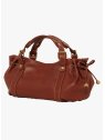 Gerard Darel 12H/410 - CUIR DE VACHETTE - TAN sac porté travers le 12h gérard darel sacs-a-mains