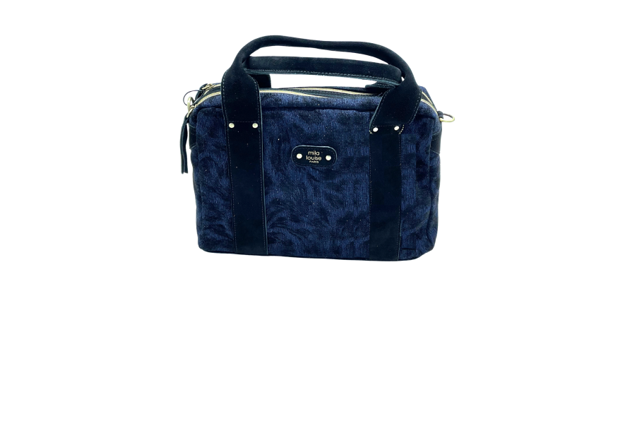 Mila Louise MAPA JN - POLYESTER/CUIR - NOIR sac porté main bandoulière mapa jn Sacs à mains