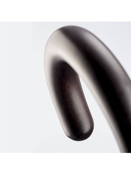 Piganiol 314016 - POLYESTER - NOIR RAYURE parapluie canne homme piganiol made in france canne h