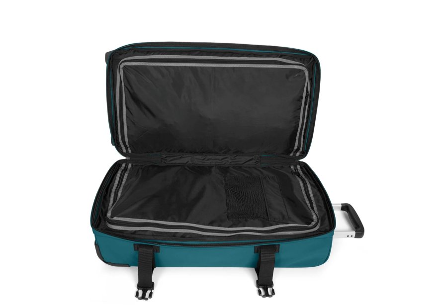 Eastpak K0A5BA9 - POLYESTER - JADE TEAL sac de voyage roulettes eastpak transit'r l Sac de voyage à roulettes