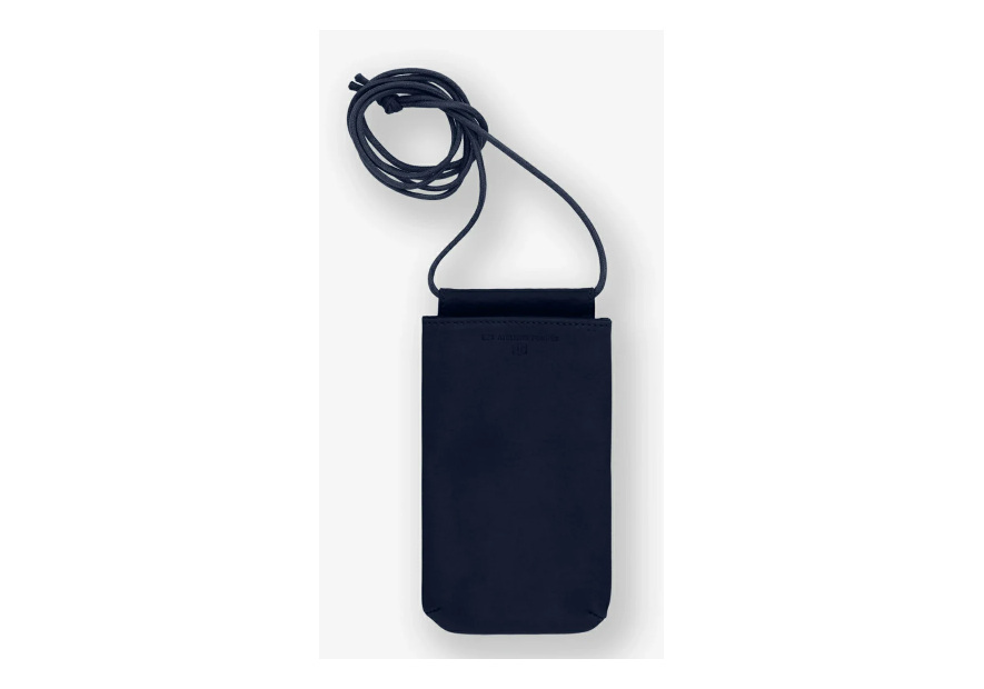 Les Ateliers Foures B97 - CUIR DE VACHETTE - NUIT Etui iPhone - Baroudeuse etui telephone