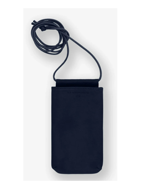 Les Ateliers Foures B97 - CUIR DE VACHETTE - NUIT Etui iPhone - Baroudeuse etui-telephone