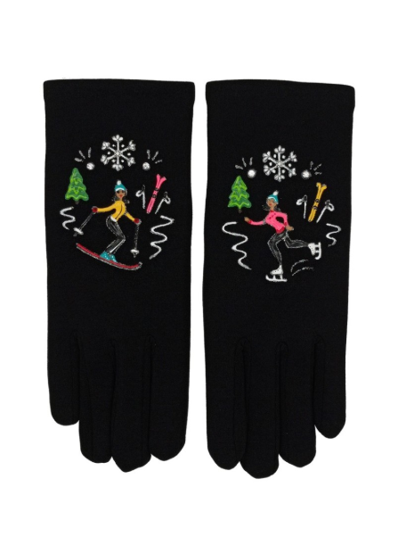 Quand les poules auront des gants GTA - POLYAMIDE - WINTER COTTAGE gants femme taille unique quand les poules auront gants-femme-tu