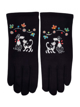 Quand les poules auront des gants GTA - POLYAMIDE - LES LOULOUS gants femme taille unique quand les poules auront gants femme tu