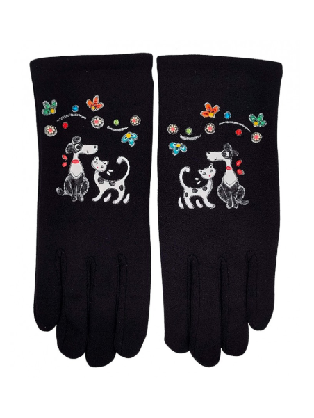 Quand les poules auront des gants GTA - POLYAMIDE - LES LOULOUS gants femme taille unique quand les poules auront gants femme tu