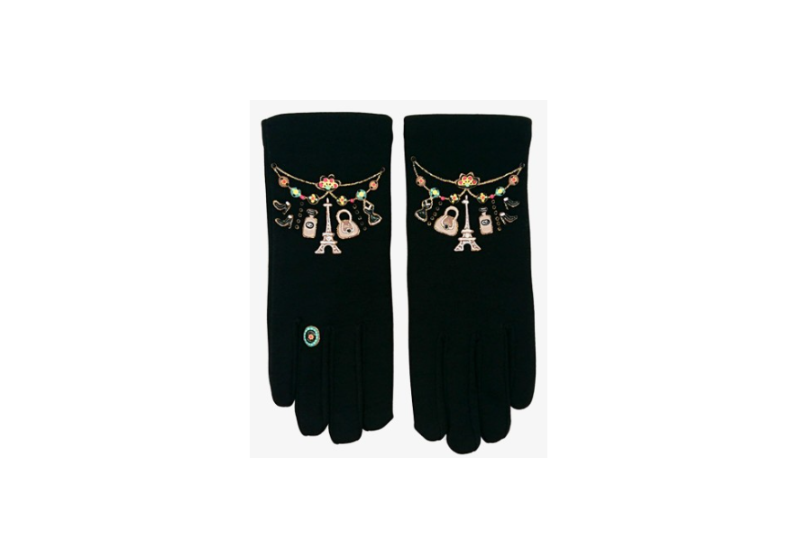 Quand les poules auront des gants GTA - POLYAMIDE - BRACELET PARIS gants femme taille unique quand les poules auront gants fe...