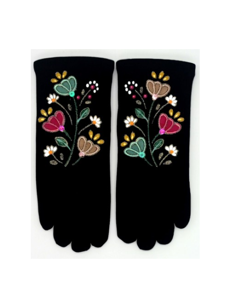 Quand les poules auront des gants GTA - POLYAMIDE - PRIMAVERA ROSE gants femme taille unique quand les poules auront gants-femme-tu