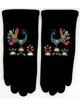 Quand les poules auront des gants GTA - POLYAMIDE - PARADISE BIRD gants femme taille unique quand les poules auront gants fem...