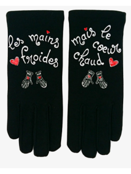 Quand les poules auront des gants GTL - POLYAMIDE - LES MAINS FROI gants taille unique quand les poules auront des ga gants f...