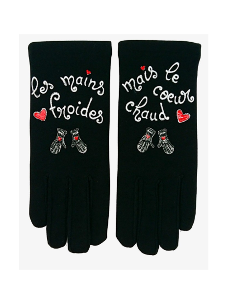 Quand les poules auront des gants GTL - POLYAMIDE - LES MAINS FROI gants taille unique quand les poules auront des ga gants-femme-tu