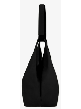 Les Ateliers Foures A601 - CUIR DE VACHETTE - NOIR sac amazone porté épaule s des ateliers fourès shopping