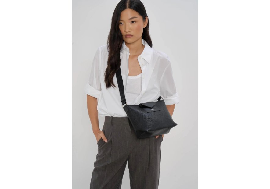 Lancaster 517-105 - POLYESTER - NOIR sac porté travers lancaster maya double kba Sacs à mains