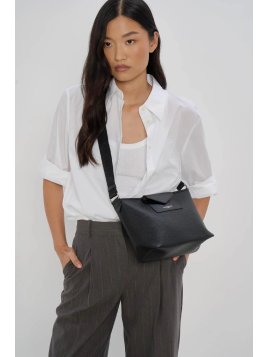 Lancaster 517-105 - POLYESTER - NOIR sac porté travers lancaster maya double kba Sacs à mains