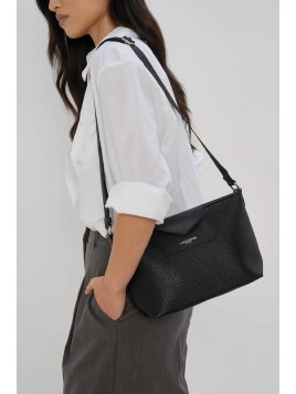 Lancaster 517-105 - POLYESTER - NOIR sac porté travers lancaster maya double kba Sacs à mains