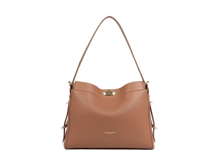 Lancaster 572-106 - CUIR DE VACHETTE - CAM grand sac hobo lancaster mademoiselle romy Sacs à mains