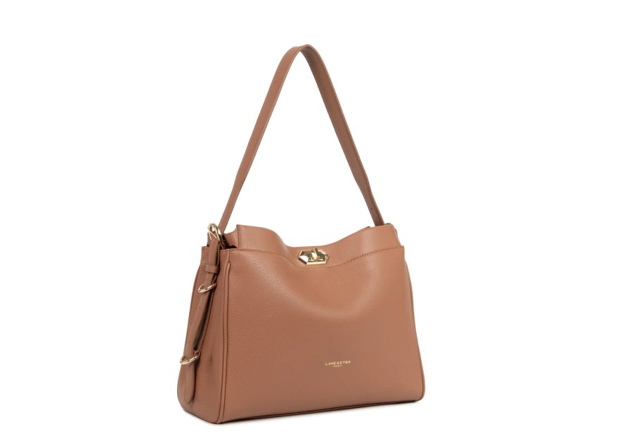 Lancaster 572-106 - CUIR DE VACHETTE - CAM grand sac hobo lancaster mademoiselle romy Sacs à mains