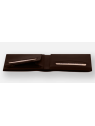 Les Ateliers Foures H57 - CUIR DE VACHETTE - CAFE foures pfpc italien portefeuille-homme