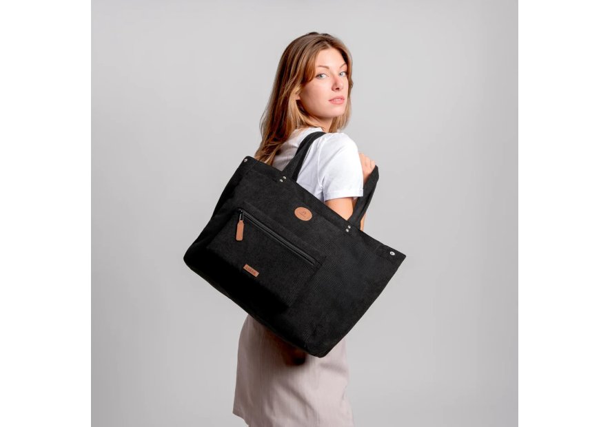 Cabaïa MAXI TOTE BAG L - POLYESTER - BR sac shopping cabaïa maxi tote bag l shopping