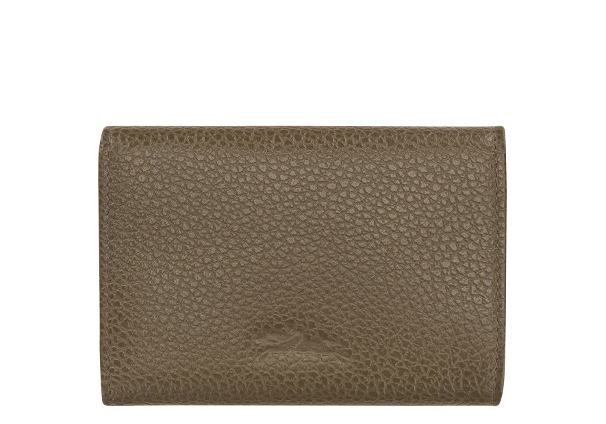 Longchamp 30058021 - CUIR DE VACHETTE - CA portefeuille compact longchamp le foulonné pmpb