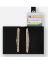 Les Ateliers Foures S10X - CUIR DE VACHETTE - NOIR porte cartes porte-cartes