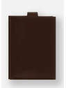 Les Ateliers Foures S10X - CUIR DE VACHETTE - CAFE porte cartes porte-cartes